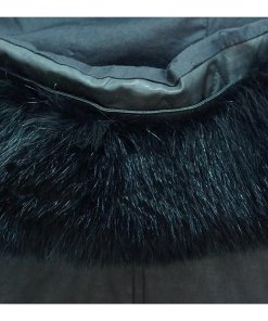 Alice + Olivia Tandy Oversize Hooded Parka & Fur Vest