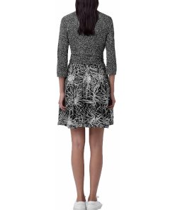 Diane von Furstenberg Jewel Stella & Lightbeam Print Wrap Dress