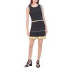 Sandro Nestor Knit Sleeveless Top & Flared Skirt Set