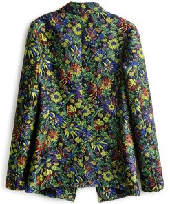3.1 Phillip Lim Floral Jacquard Single-Button Blazer