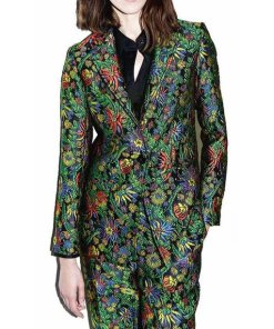 3.1 Phillip Lim Floral Jacquard Single-Button Blazer