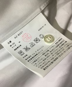Comme des Garçons PLAY Red Emblem Button Down Shirt