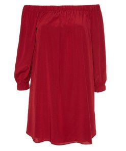Alice + Olivia Desiree Off-the-Shoulder Silk Blend DressAlice + Olivia Desiree Off-the-Shoulder Silk Blend Dress