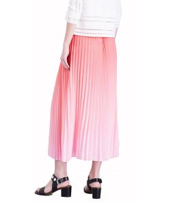 Maje Jonaelle Chiffon Midi Skirt