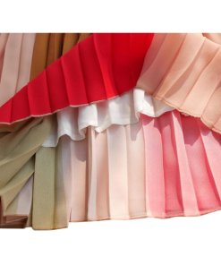 Maje Jonaelle Chiffon Midi Skirt