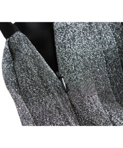 Pinko Carletto Gonna Pleated Metallic Skirt