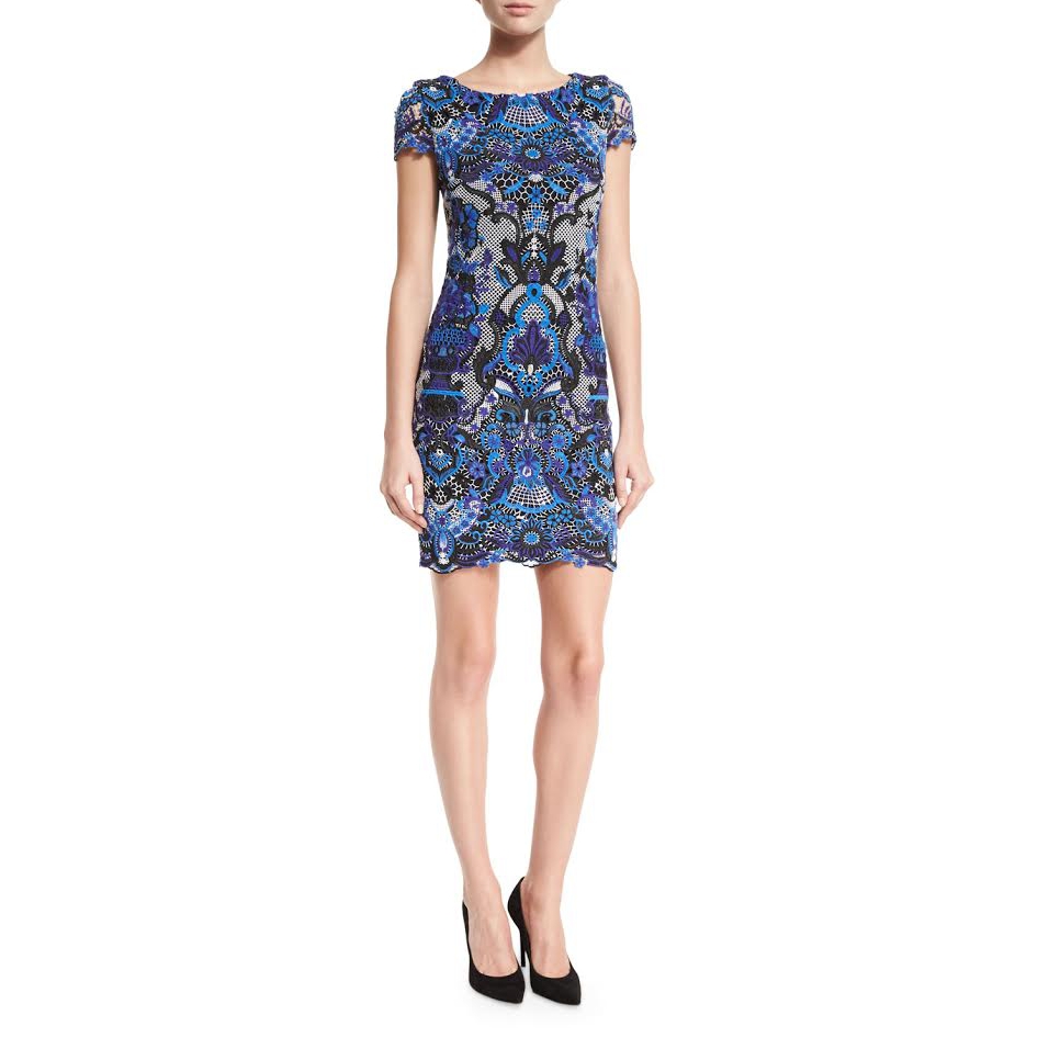 green emerald velvet dress ALICE + OLIVIA Mini Green Sequin Dress main image 0