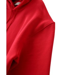Balenciaga Hooded Cotton Jersey Sweatshirt