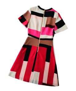Kate Spade Effie Colorblock Short-Sleeve Dress