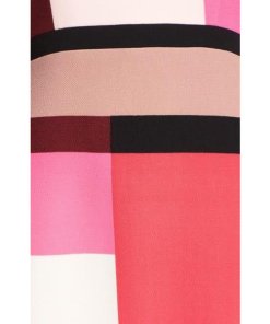 Kate Spade Effie Colorblock Short-Sleeve Dress