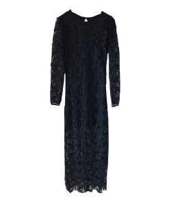 Maje Rosane Guipure Lace Long Dress