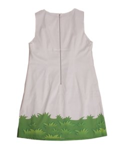Alice+Olivia Clyde Grateful Dead Bear Sleeveless Shift Dress