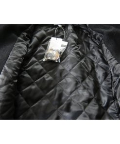 Coach 1941 Embellished Leather-Paneled Bomber-Style Biker Jacket