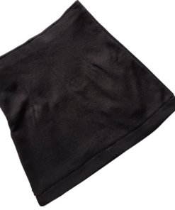 Chloé Button Front Wool Piqué Mini Skirt