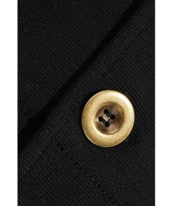 Chloé Button Front Chloé Button Front Wool Piqué Mini SkirtWool Piqué Mini Skirt