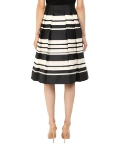 Kate Spade New York Cape Stripe Organza Skirt