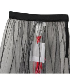 MSGM Two-Tier Tulle Midi Skirt