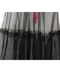 MSGM Two-Tier Tulle Midi Skirt