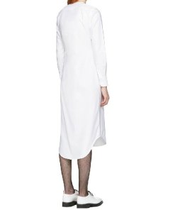 Thom Browne Buttoned Tie Shirtdress