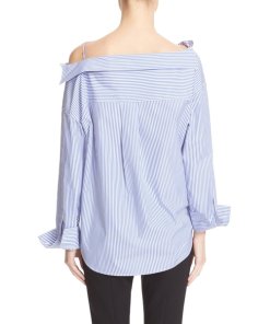 Theory Tamalee Off-the-Shoulder Shirt