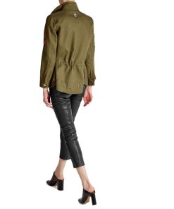 Zadig & Voltaire Embroidered Cotton Military Shirt