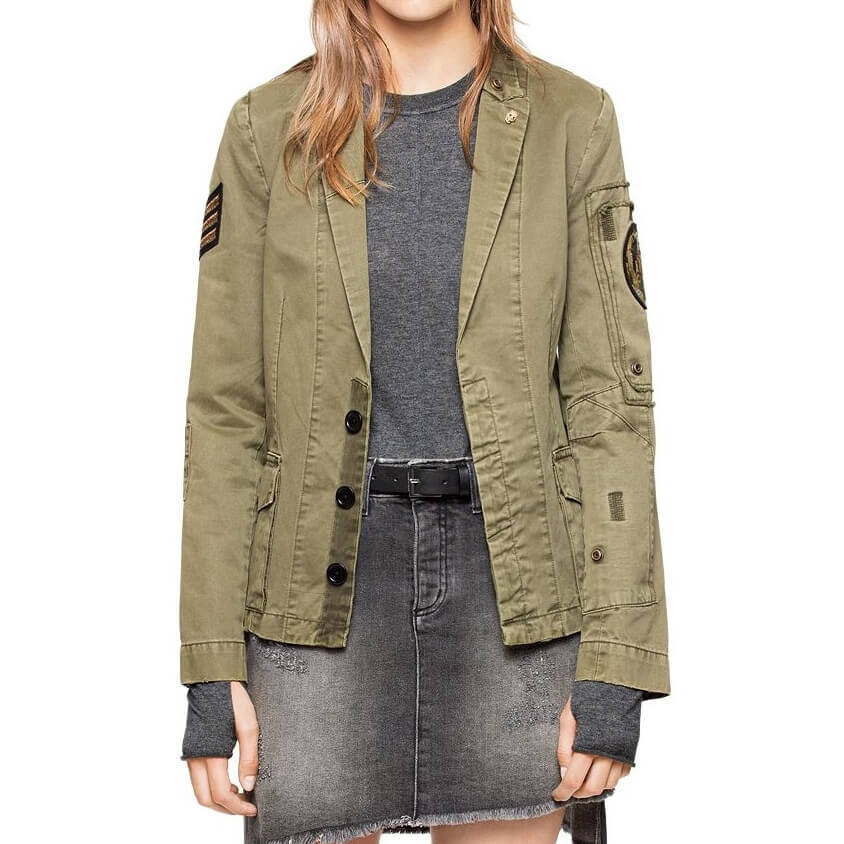Zadig Voltaire Virgina Grunge Jacket