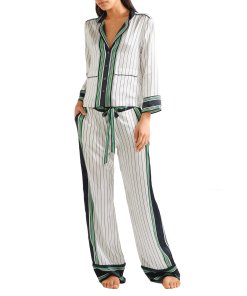 Kate Moss for Equipment Lake Silk Pajama Set