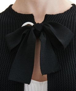 Maje Maroc Eyelet-Detail Cropped Cardigan