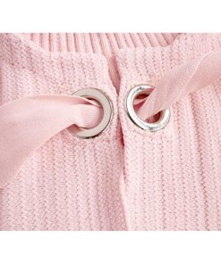 Maje Maroc Eyelet-Detail Cropped Cardigan