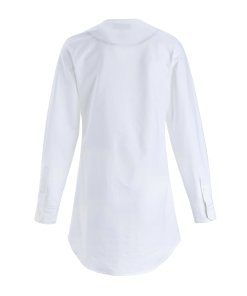 Thom Browne Buttoned Tie Shirtdress