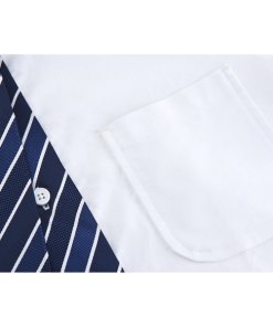 Thom Browne Buttoned Tie Shirtdress