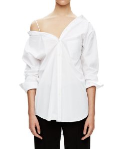 Theory Tamalee Off-the-Shoulder Shirt