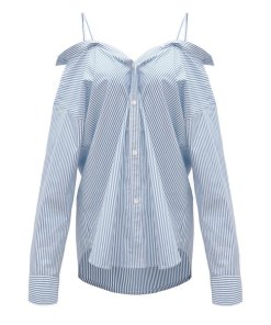 Theory Tamalee Off-the-Shoulder Shirt