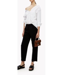 Theory Tamalee Off-the-Shoulder Shirt