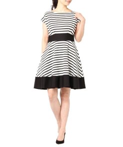 Kate Spade Broome Street Fiorella Striped Ponte Dress