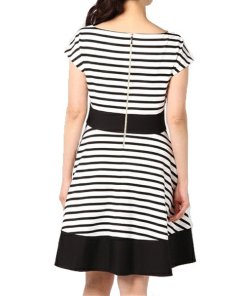 Kate Spade Broome Street Fiorella Striped Ponte Dress