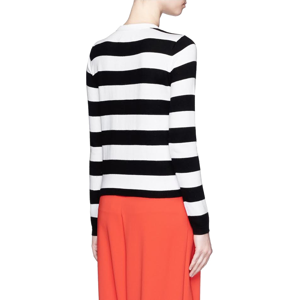 Alice + Olivia Stace Face Stripe Cardigan – evaChic