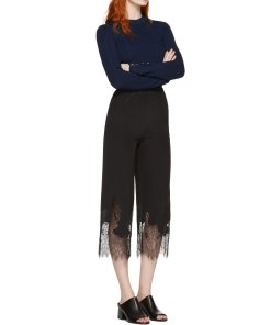 McQ Alexander McQueen Lace-Trim Pants