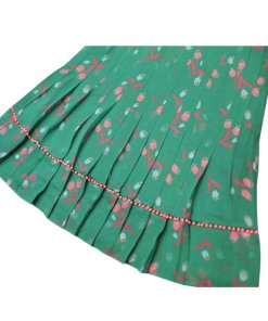 Rebecca Taylor Nouveau Pleated Silk Skirt