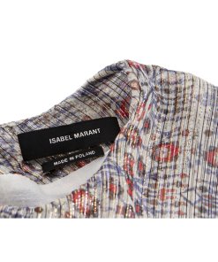 Isabel Marant Liz Draped Printed Mini Dress