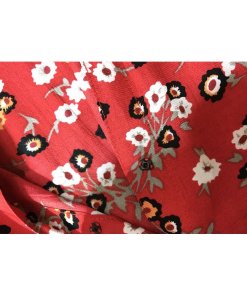 Maje Rayelle Floral Print Crepe Dress