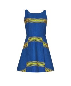 Alice + Olivia Holis Striped Structured Dress