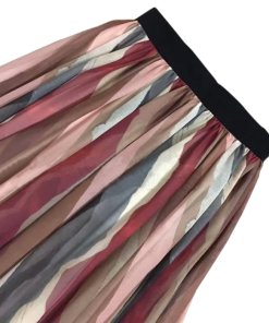 Alice + Olivia Shannon Pleated Maxi Skirt
