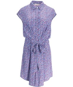 Tory Burch Gigi Printed Mini Shirtdress