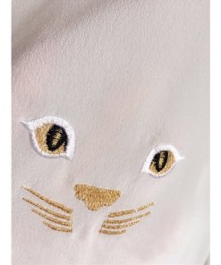 Loewe Cat Embroidered Silk Shirt