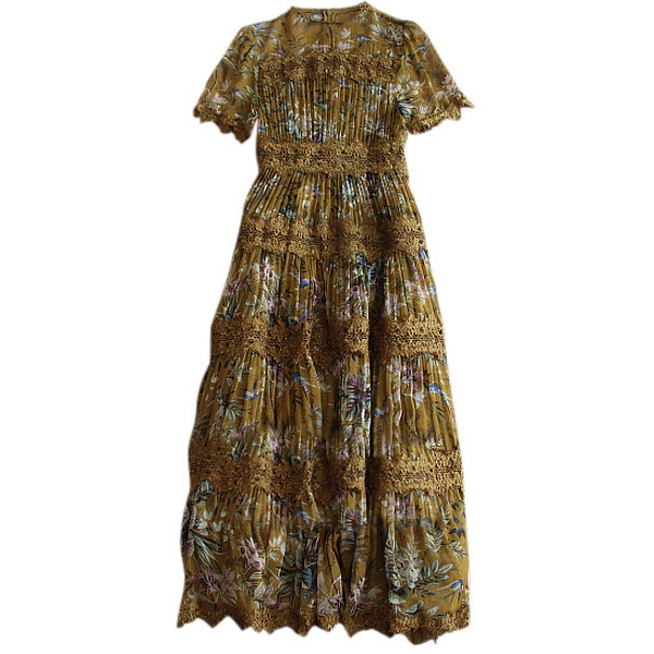 knee length dresses for ladies Plus Size Crinkle Woven Slip Dress Black / 2XL main image 0