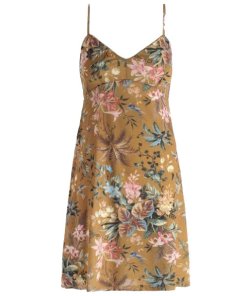 Zimmermann Tropicale Tiered Crinkle Dress