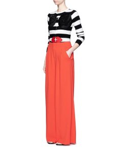 Alice + Olivia Stace Face Stripe Cardigan