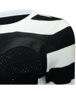 Alice + Olivia Stace Face Stripe Cardigan