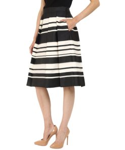 Kate Spade New York Cape Stripe Organza Skirt